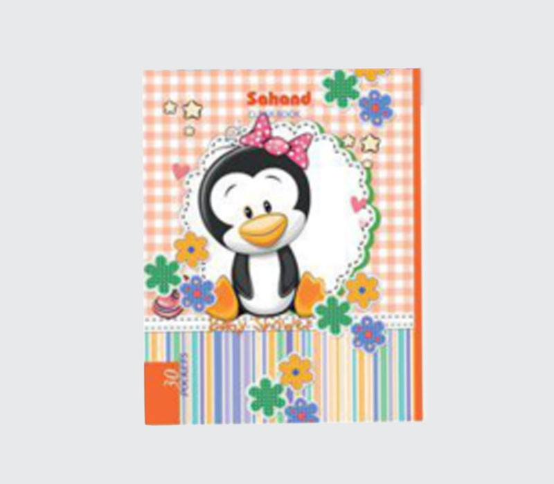 کلربوک 30 برگ طرحدار