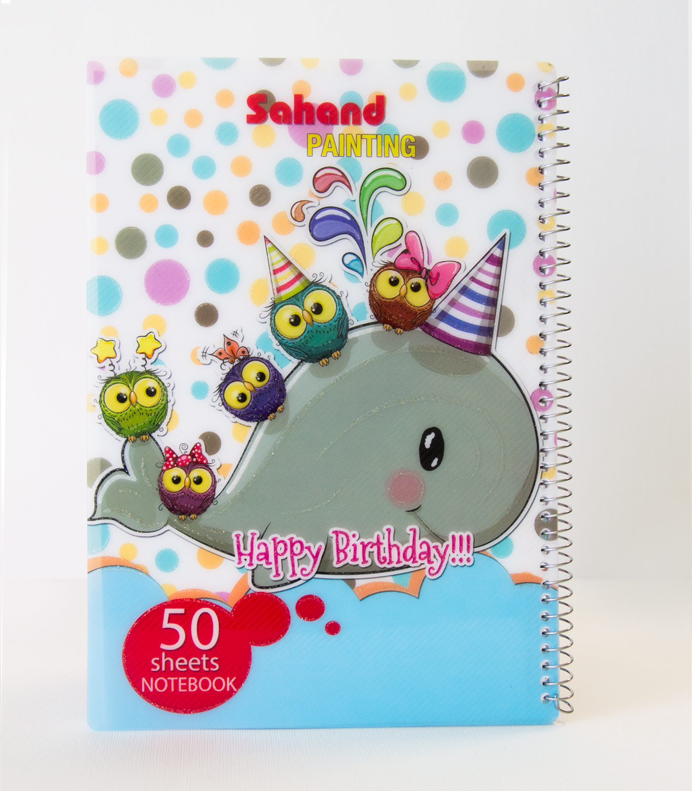 دفتر نقاشی طرح دار ۵۰ برگ