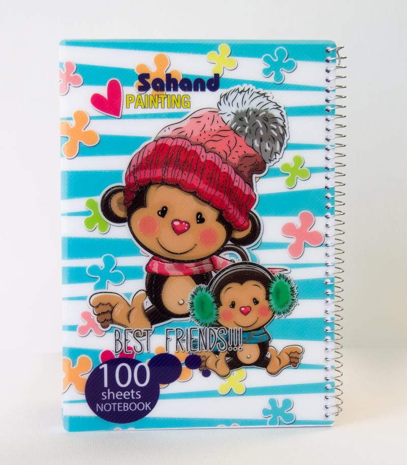 دفتر نقاشی طرح دار